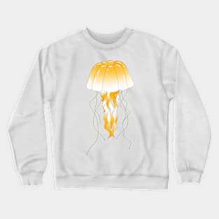 Yellow Jellofish Crewneck Sweatshirt